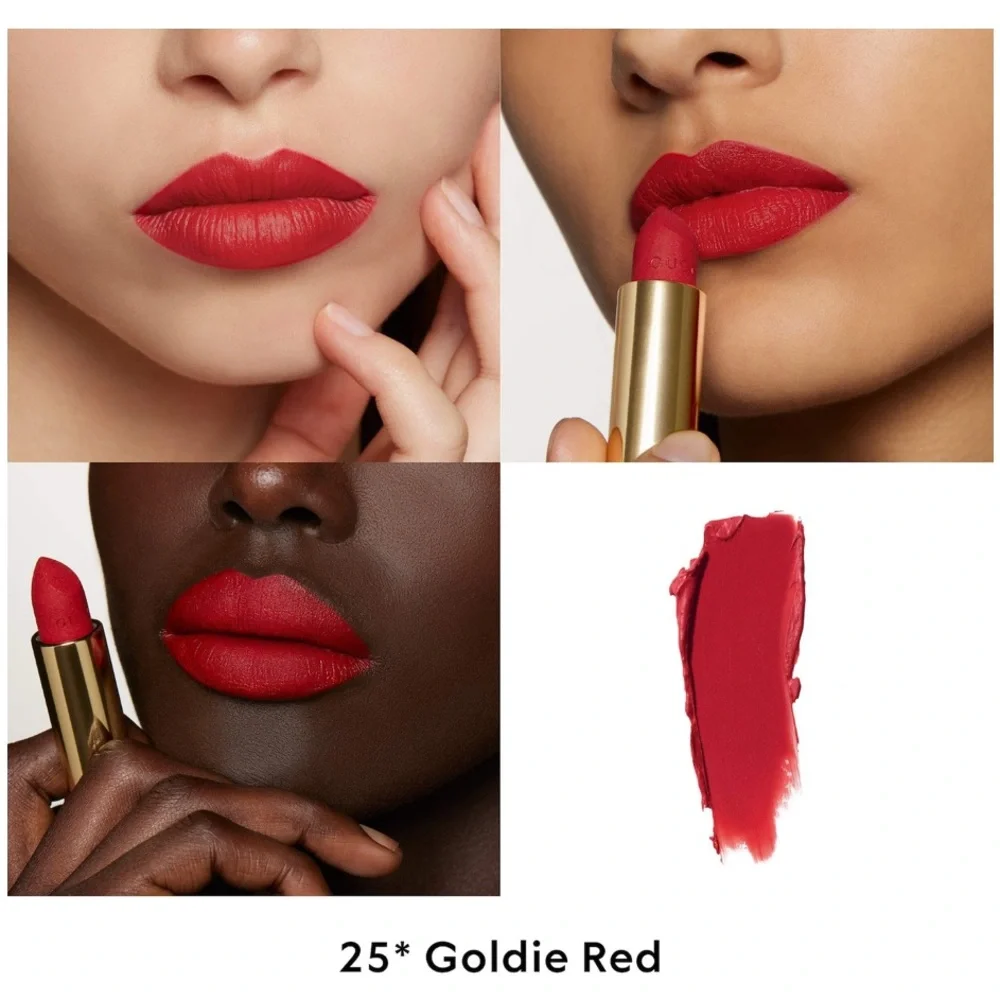 Gucci Velvet Matte Lipstick #25 Goldie Red (The Gucci Red Matte)
